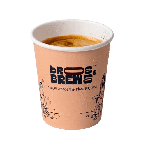 Bros & Brews takeaway coffee